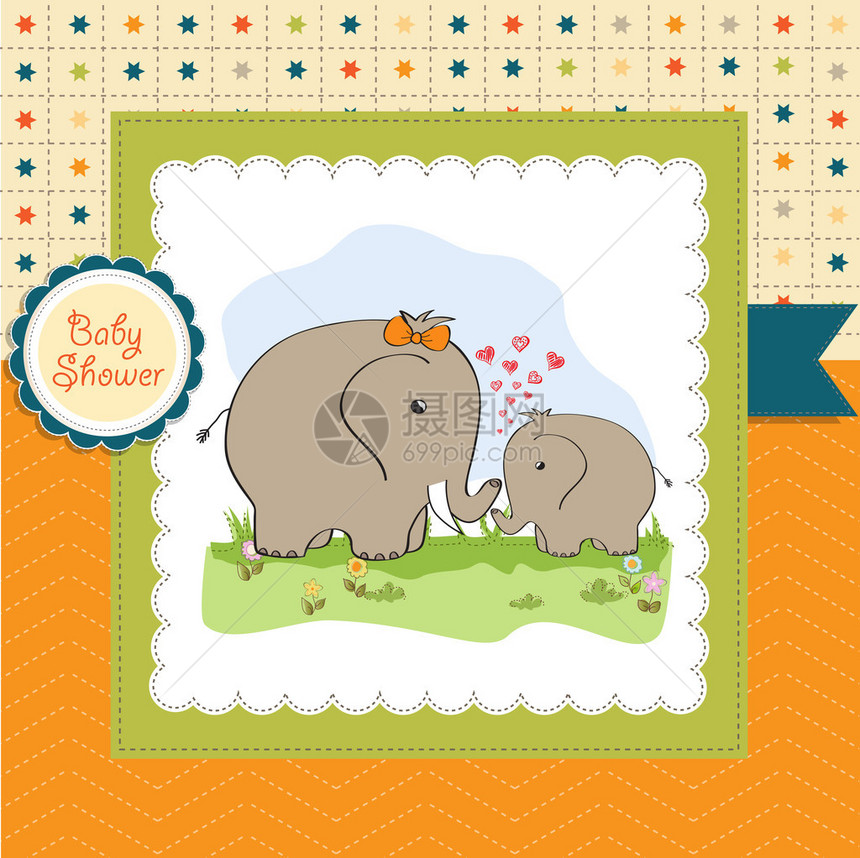 大象宝及其母亲图片
