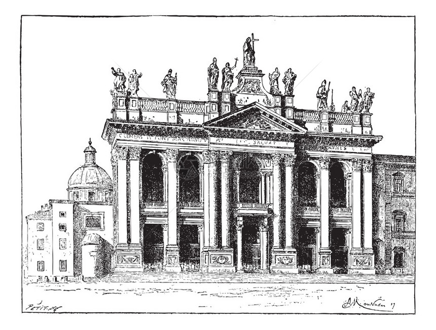 梵蒂冈圣约翰拉特兰大教堂图片
