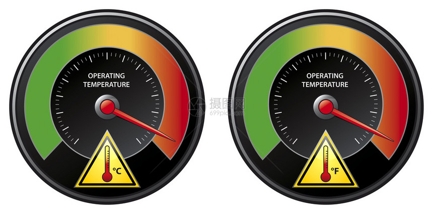 转速表的插图防止您宝贵的技术设备过热文件包括两个版本图片