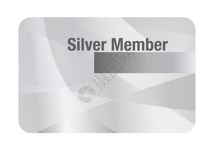 VIV成员银色卡有会员号码和到期图片