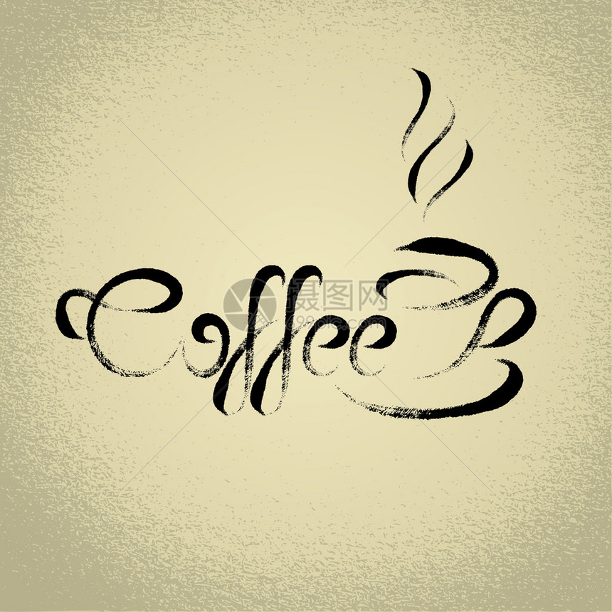 咖啡牌标题咖啡菜单理想图片