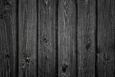 粗糙复古风格的旧黑色木板图片