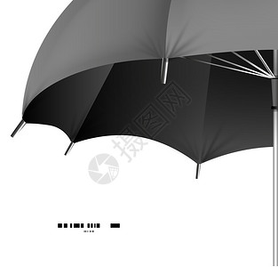 矢量伞保护概念背景图片