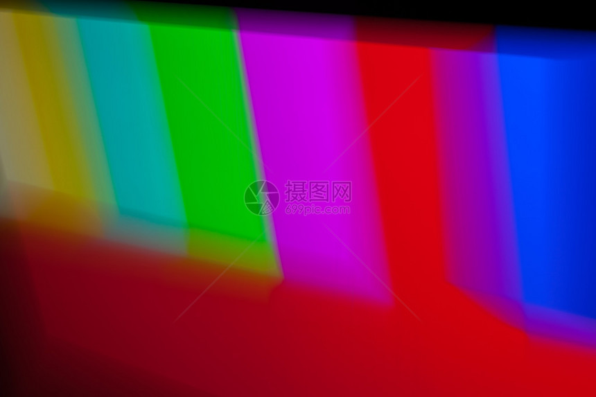 SMPTE彩条是使用NTSC视频标准的电视测试模式用于测试目的电视模式信号来自真实电图片