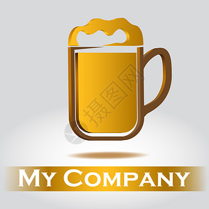啤酒公司啤酒公司的标志图片