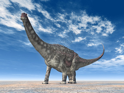 桑蒂古奇计算机与恐龙迪亚曼蒂那龙一起生设计图片