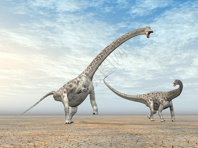 计算机与恐龙Diplodocus生成了图片
