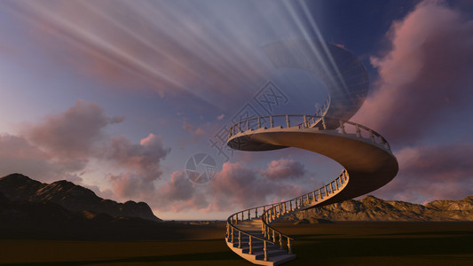 桥栏杆以3D软件制成的通设计图片