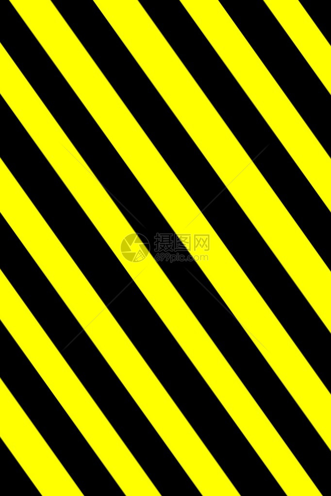 黄色和黑色警告标志图片