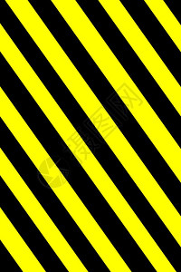 黄色和黑色警告标志背景图片