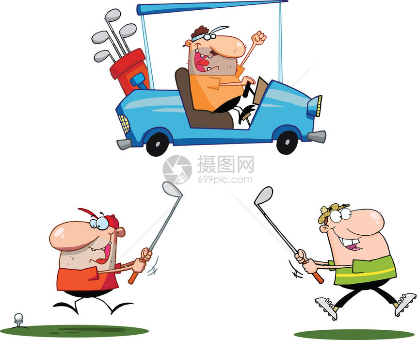 Golfers快乐高尔弗牌卡图片