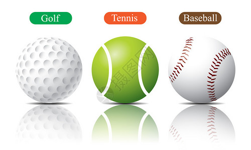 运动球摘要集高尔夫网球棒球图片