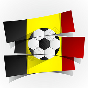 比利时足球队Banne背景图片