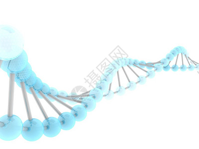 脱氧核糖酸分子蓝色光泽的颜色图片