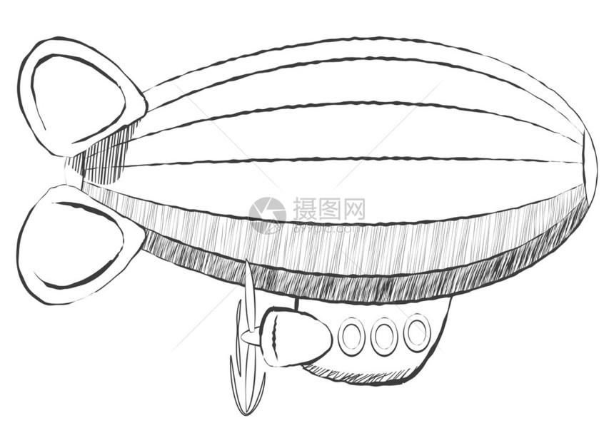 飞船的黑白照片图片