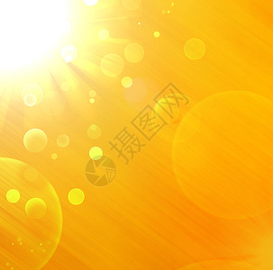 黄橙夏日阳光爆裂图片