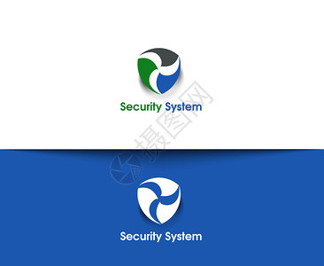 安全系统web图标和矢量标志设计图片
