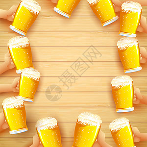 慕尼黑啤酒节背景图片