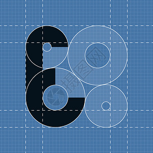 圆形工程字体Eps10中的符号图片