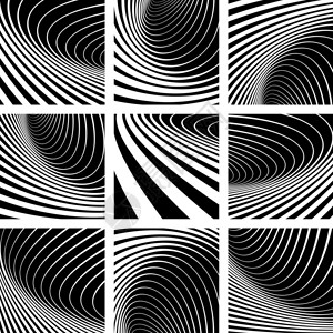 Whirl运动的幻觉摘要背景图片