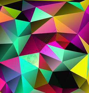 三角形多边形的抽象几何背景Eps1背景图片