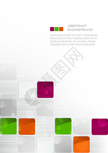 具有彩色方块的抽象商业背景为您的内容或创意编辑提供位置的设计图片