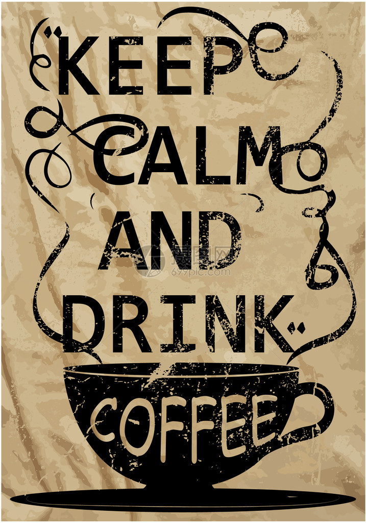 咖啡标语饮料T恤咖啡厅酒吧咖啡屋图片