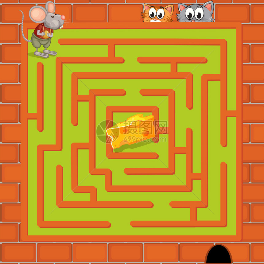 猫和老鼠的迷宫游戏插图图片