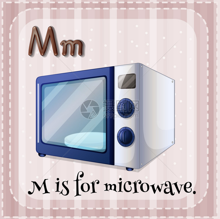 微波炉的字母M图片