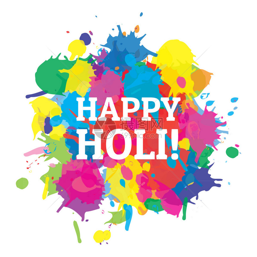 印度欢乐节印度节快乐Holi图片