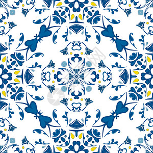 摩洛哥阿甘油传统风格的无缝模式图示如葡萄牙插画