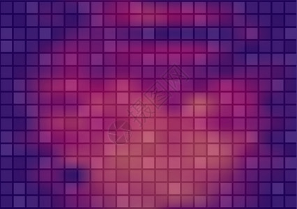 Mosaic方形图案背景颜色矢量趋势化概念和在流动模糊背景图片