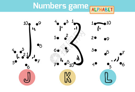 数字游戏Alphabet字母J图片