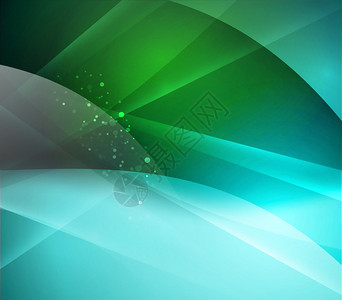 颜色蓝绿色和光波浪和线条抽象背景背景图片