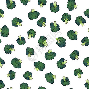Broccoli无缝模图片