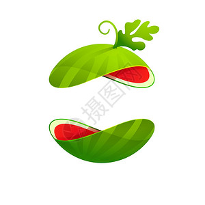 西瓜水果球图片