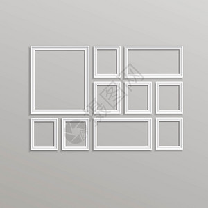 矢量Blank图片框架模板构成设置图片