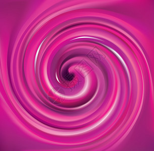 爆珠蓝莓矢量艺术有光泽的径向波纹曲线背景旋转凝胶流体生动的粉红色焦糖表面开胃果酱多汁水果紫红色插画