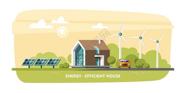 绿色能源节能住宅被动住宅生态住宅生态平面设计图片