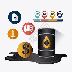 石油和石油工业信息地理设计图片