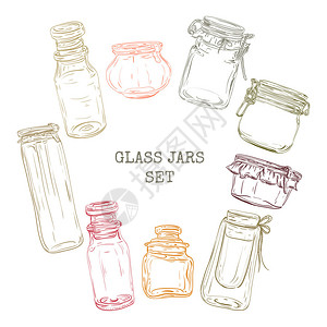 Glass罐装玻璃罐传统图片