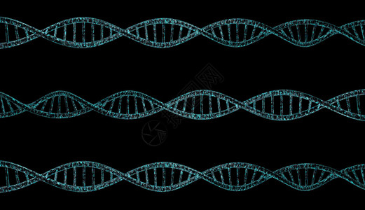 3DDNA链条具有充满活力的高清图片