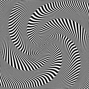 振动和旋转运动的光学幻觉动态效图片