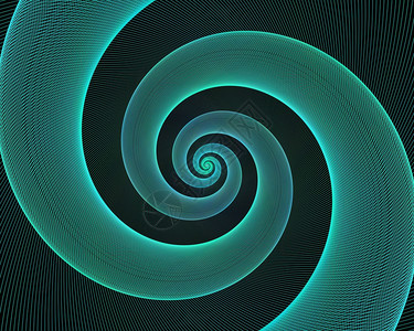 青色螺旋设计背景图片