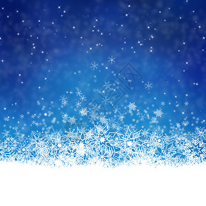 蓝色圣诞背景纹理图片