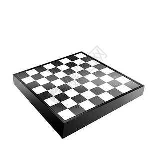 游戏玩法材质黑白棋桌面插画