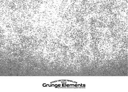 Grunge纹理背景抽象孤立的种群矢量模图片