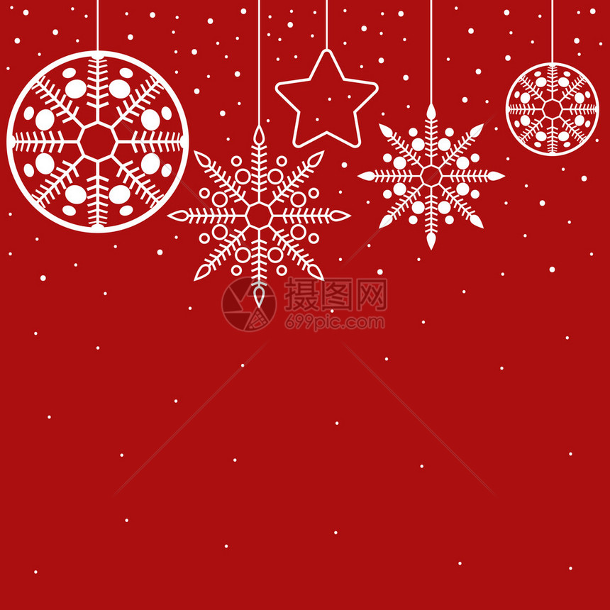 用于圣诞装饰的简单图形圣诞节背景和图片