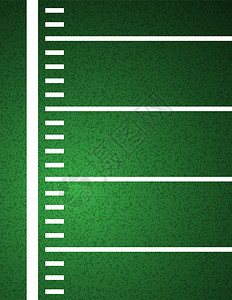 美国足球场边线和院子线纹理实地背景图解矢量EPS图片