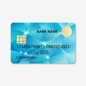 银行卡信用卡贴现卡设计模版摘要背景图片